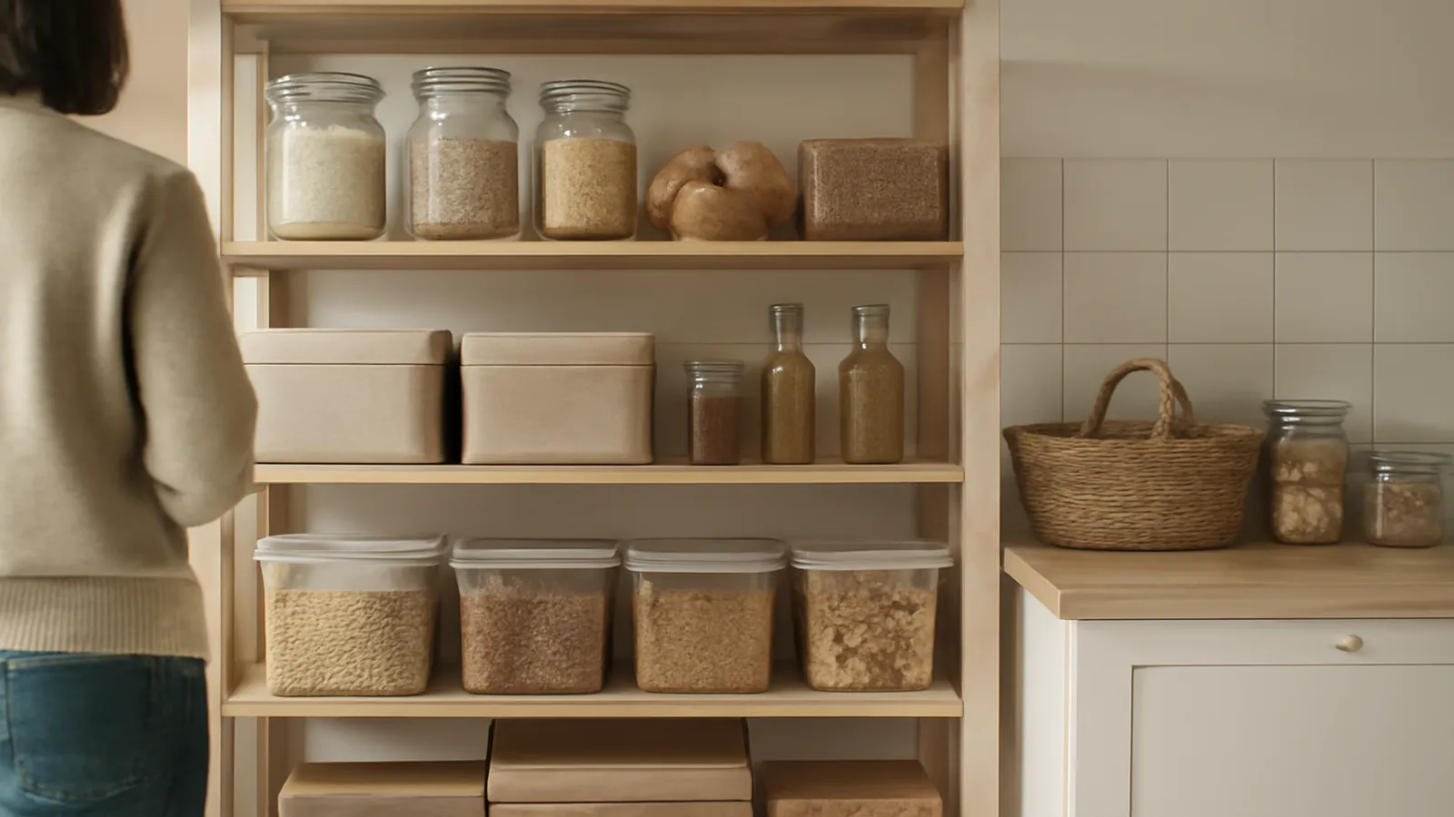 Cómo organizar la despensa para cocinar con menos estrés