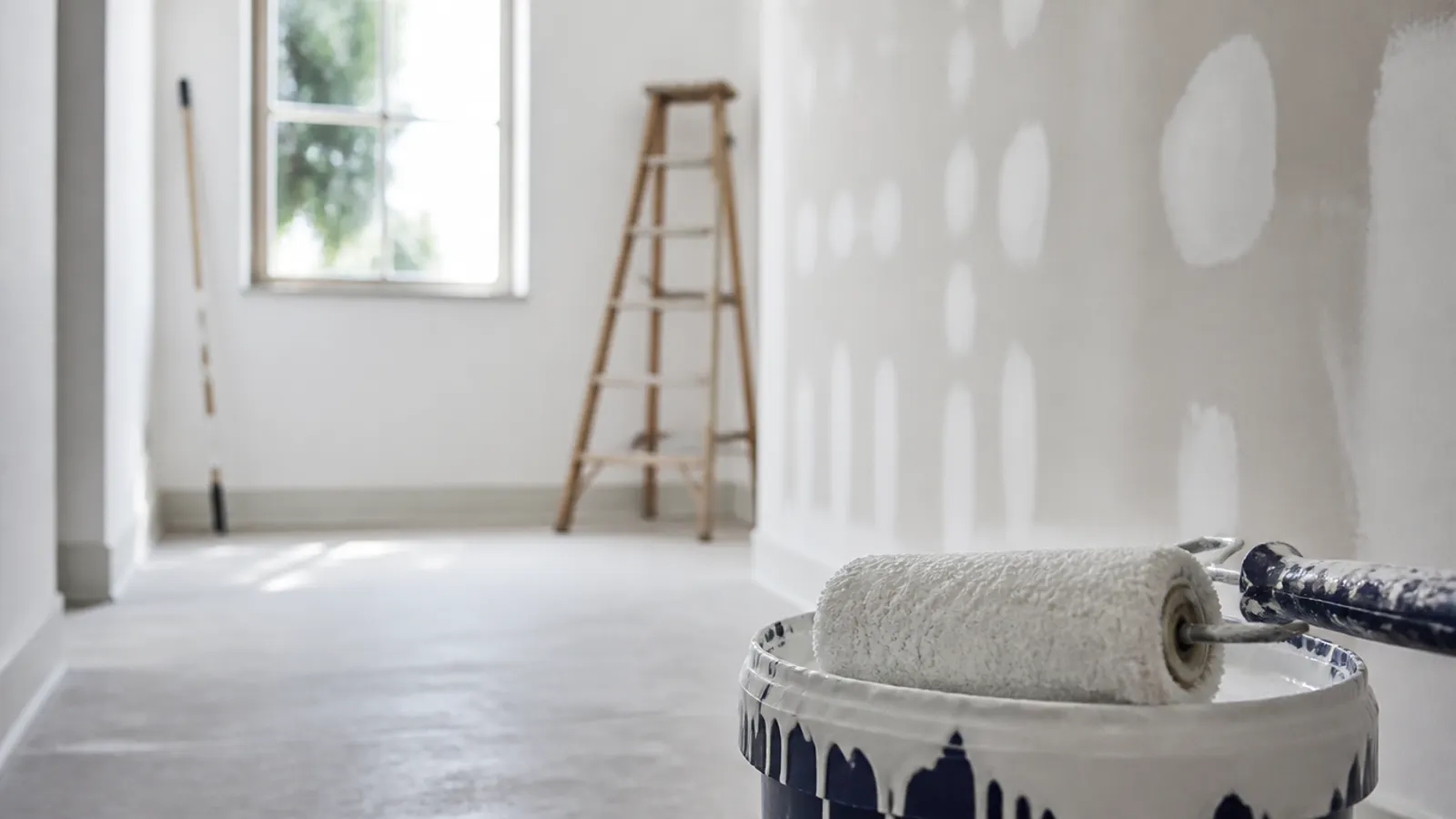 Pintura interior: preparar paredes para un buen acabado